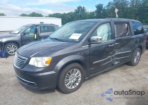 2015 Chrysler Town & Country Touring-L из США, поврежденный, VIN 2C4RC1CGXFR539480